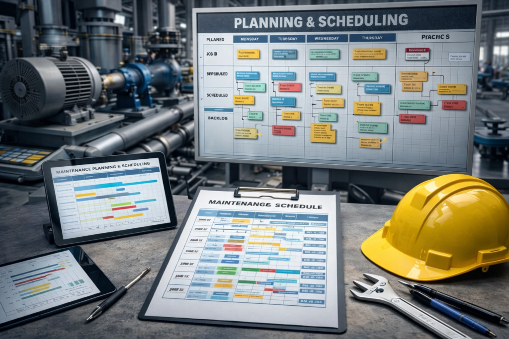 Maintenance Planning and Scheduling Process - ENG.Mahmoud Hassan