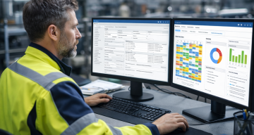 Maintenance planner using CMMS to prepare maintenance job plans and schedules